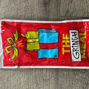 Festive Grinch Party Gift Bags - Red and Blue